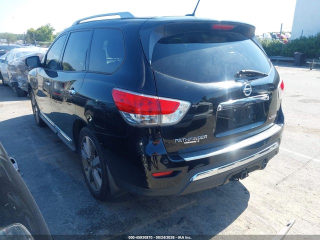 Продажа на аукционе авто 2014 Nissan Pathfinder Platinum, vin: 5N1AR2MN6EC680791, номер лота: 45930970
