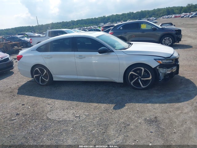 45931001 :رقم المزاد ، 1HGCV2F38MA030683 vin ، 2021 Honda Accord Sport 2.0t مزاد بيع