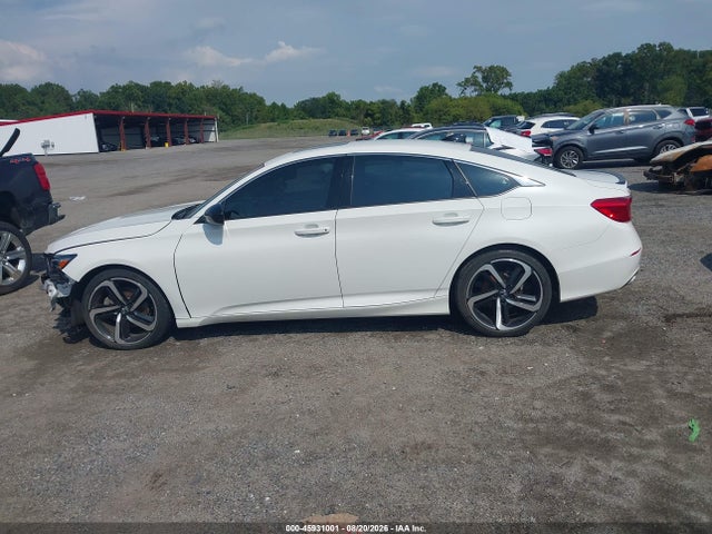 45931001 :رقم المزاد ، 1HGCV2F38MA030683 vin ، 2021 Honda Accord Sport 2.0t مزاد بيع