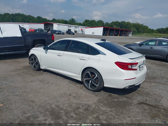 45931001 :رقم المزاد ، 1HGCV2F38MA030683 vin ، 2021 Honda Accord Sport 2.0t مزاد بيع