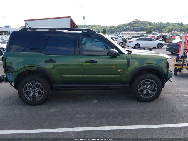 2024 Ford Bronco Sport Badlands მანქანა იყიდება აუქციონზე, vin: 3FMCR9D92RRE11005, აუქციონის ნომერი: 45931035