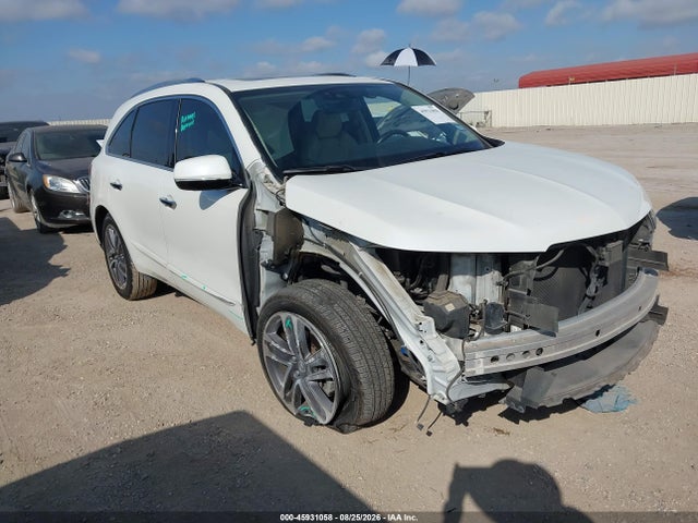 45931058 :رقم المزاد ، 5J8YD3H80JL008152 vin ، 2018 Acura Mdx Advance Package مزاد بيع