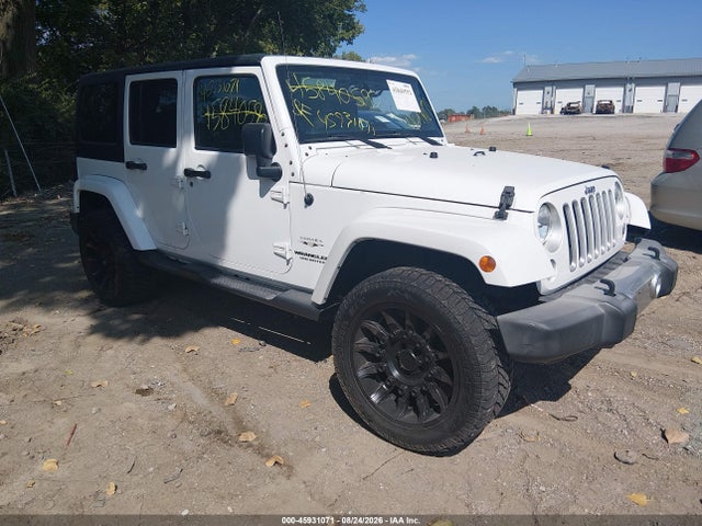 2016 Jeep Wrangler Unlimited Sahara მანქანა იყიდება აუქციონზე, vin: 1C4HJWEG8GL297553, აუქციონის ნომერი: 45931071