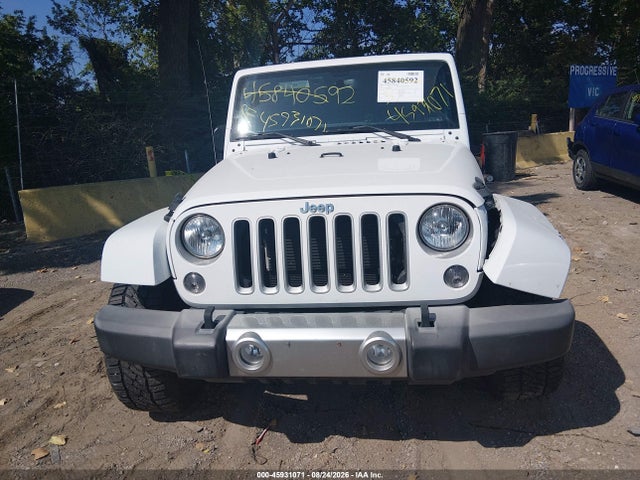 2016 Jeep Wrangler Unlimited Sahara მანქანა იყიდება აუქციონზე, vin: 1C4HJWEG8GL297553, აუქციონის ნომერი: 45931071