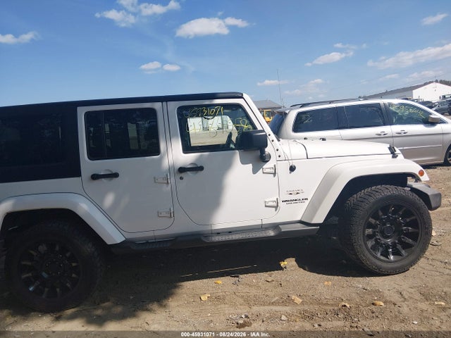2016 Jeep Wrangler Unlimited Sahara მანქანა იყიდება აუქციონზე, vin: 1C4HJWEG8GL297553, აუქციონის ნომერი: 45931071