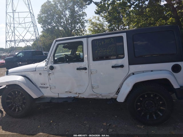 2016 Jeep Wrangler Unlimited Sahara მანქანა იყიდება აუქციონზე, vin: 1C4HJWEG8GL297553, აუქციონის ნომერი: 45931071
