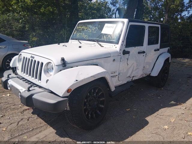 2016 Jeep Wrangler Unlimited Sahara მანქანა იყიდება აუქციონზე, vin: 1C4HJWEG8GL297553, აუქციონის ნომერი: 45931071