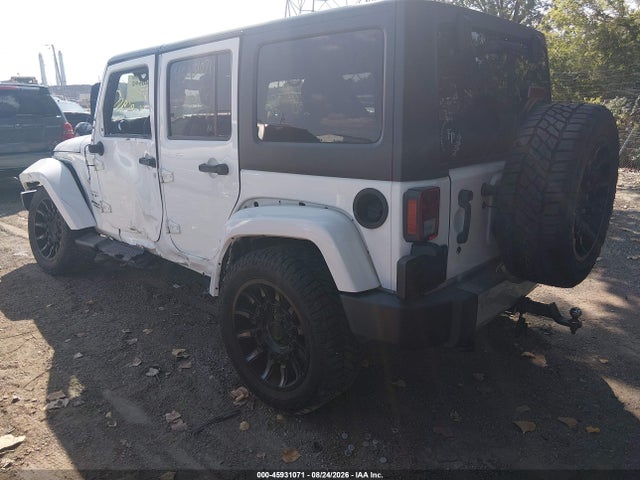2016 Jeep Wrangler Unlimited Sahara მანქანა იყიდება აუქციონზე, vin: 1C4HJWEG8GL297553, აუქციონის ნომერი: 45931071