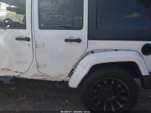 2016 Jeep Wrangler Unlimited Sahara მანქანა იყიდება აუქციონზე, vin: 1C4HJWEG8GL297553, აუქციონის ნომერი: 45931071