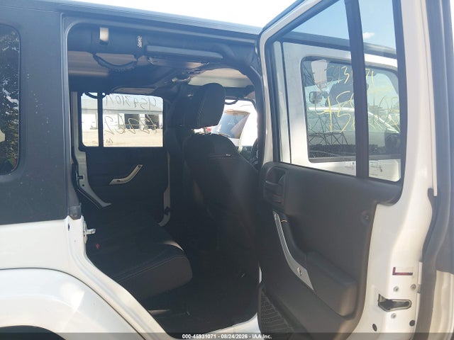 2016 Jeep Wrangler Unlimited Sahara მანქანა იყიდება აუქციონზე, vin: 1C4HJWEG8GL297553, აუქციონის ნომერი: 45931071