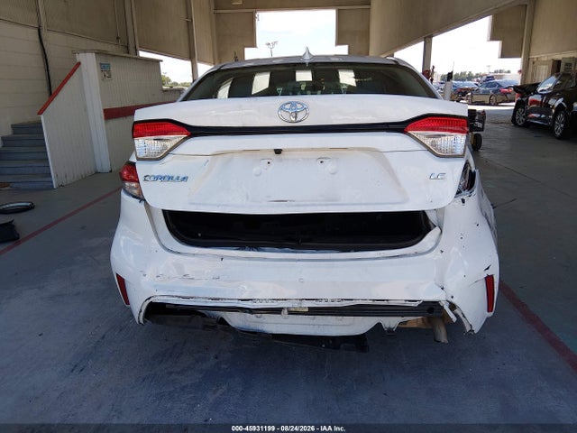 2021 Toyota Corolla Le მანქანა იყიდება აუქციონზე, vin: 5YFEPMAE0MP147353, აუქციონის ნომერი: 45931199