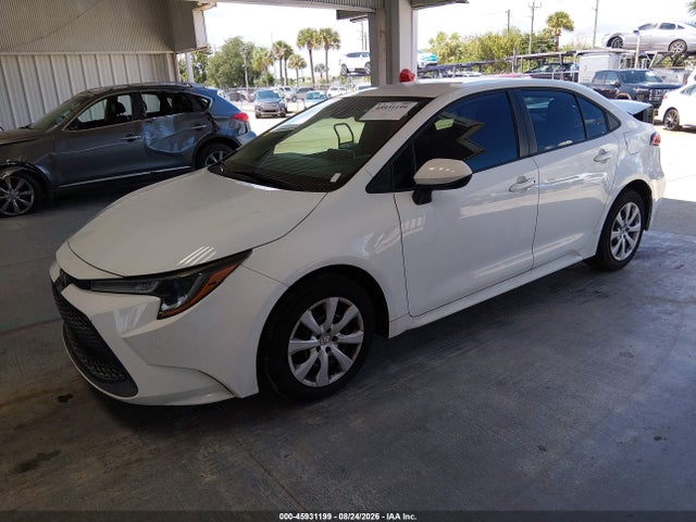 2021 Toyota Corolla Le მანქანა იყიდება აუქციონზე, vin: 5YFEPMAE0MP147353, აუქციონის ნომერი: 45931199