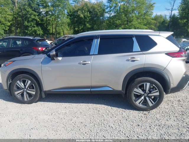 2021 Nissan Rogue Platinum Intelligent Awd მანქანა იყიდება აუქციონზე, vin: JN8AT3DD6MW321297, აუქციონის ნომერი: 45931209