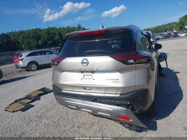 2021 Nissan Rogue Platinum Intelligent Awd მანქანა იყიდება აუქციონზე, vin: JN8AT3DD6MW321297, აუქციონის ნომერი: 45931209