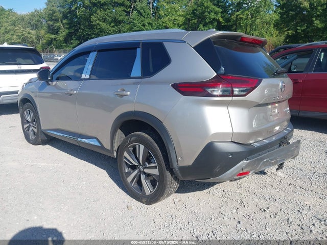 2021 Nissan Rogue Platinum Intelligent Awd მანქანა იყიდება აუქციონზე, vin: JN8AT3DD6MW321297, აუქციონის ნომერი: 45931209