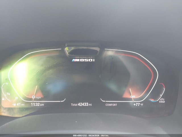 2019 Bmw M850i Xdrive მანქანა იყიდება აუქციონზე, vin: WBAFY4C5XKBX39057, აუქციონის ნომერი: 45931232