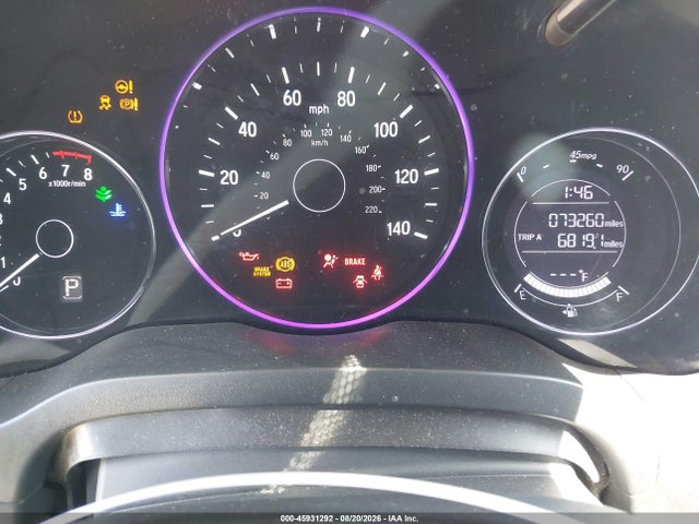 3CZRU6H3XLM722424 Honda Hr-v Awd Lx