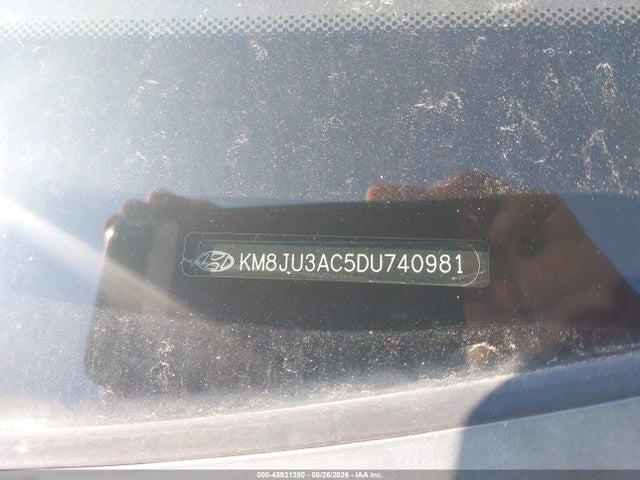Aukcja sprzedaży 2013 Hyundai Tucson Gls, vin: KM8JU3AC5DU740981, numer aukcji: 45931350