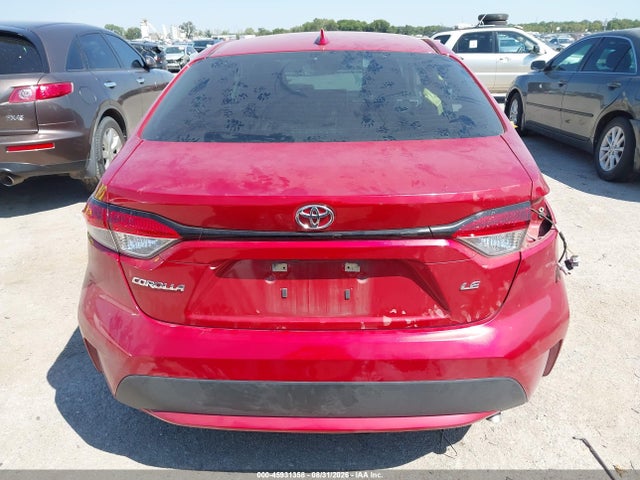 45931358 :رقم المزاد ، 5YFEPRAE1LP033986 vin ، 2020 Toyota Corolla Le مزاد بيع