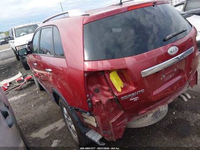 2011 Kia Sorento Lx მანქანა იყიდება აუქციონზე, vin: 5XYKT4A10BG075955, აუქციონის ნომერი: 45931377