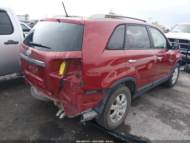 2011 Kia Sorento Lx მანქანა იყიდება აუქციონზე, vin: 5XYKT4A10BG075955, აუქციონის ნომერი: 45931377