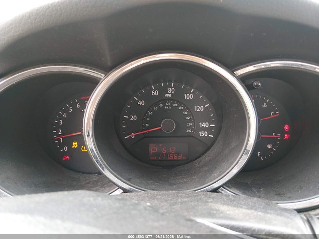 2011 Kia Sorento Lx მანქანა იყიდება აუქციონზე, vin: 5XYKT4A10BG075955, აუქციონის ნომერი: 45931377