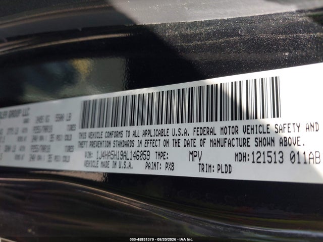Продажа на аукционе авто 2010 Jeep Wrangler Unlimited Sahara, vin: 1J4HA5H19AL146059, номер лота: 45931379