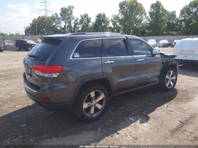Продажа на аукционе авто 2014 Jeep Grand Cherokee Limited, vin: 1C4RJFBG7EC337384, номер лота: 45931409