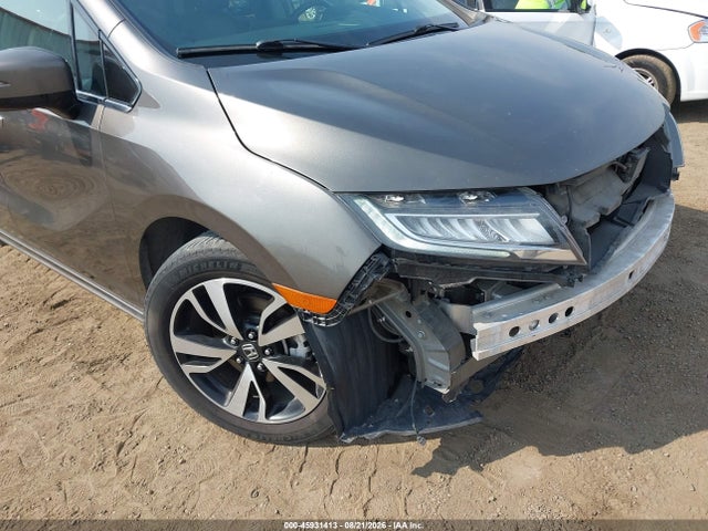 45931413 :رقم المزاد ، 5FNRL6H97JB032015 vin ، 2018 Honda Odyssey Elite مزاد بيع