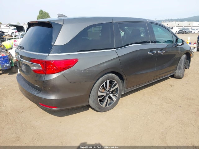 45931413 :رقم المزاد ، 5FNRL6H97JB032015 vin ، 2018 Honda Odyssey Elite مزاد بيع