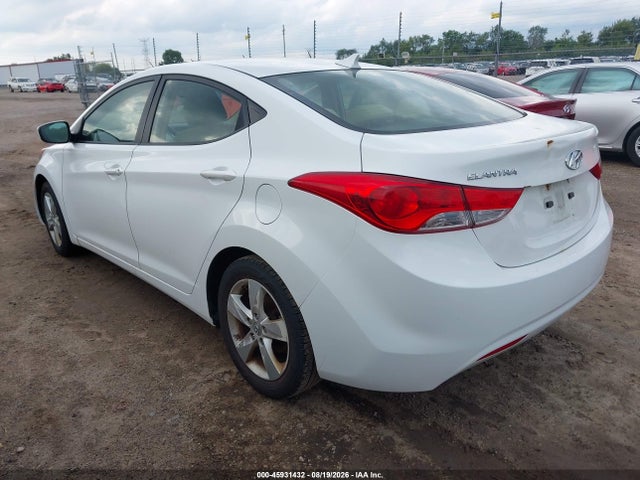 Продаж на аукціоні авто 2012 Hyundai Elantra Gls, vin: 5NPDH4AE6CH081170, номер лоту: 45931432