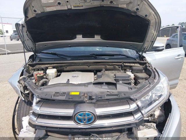 45931445 :رقم المزاد ، 5TDDGRFH4KS061687 vin ، 2019 Toyota Highlander Hybrid Limited Platinum مزاد بيع