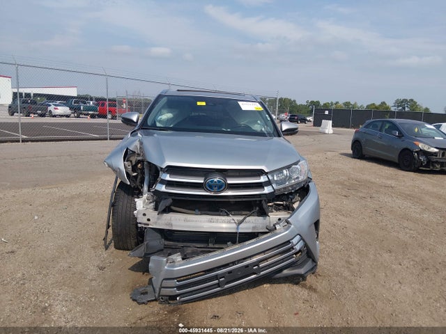 45931445 :رقم المزاد ، 5TDDGRFH4KS061687 vin ، 2019 Toyota Highlander Hybrid Limited Platinum مزاد بيع