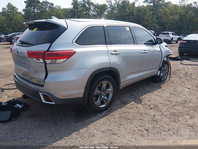 45931445 :رقم المزاد ، 5TDDGRFH4KS061687 vin ، 2019 Toyota Highlander Hybrid Limited Platinum مزاد بيع