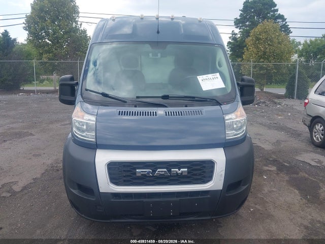 45931459 :رقم المزاد ، 3C6URVJG8KE551438 vin ، 2019 Ram Promaster 3500 Cargo Van High Roof 159 Wb Ext مزاد بيع
