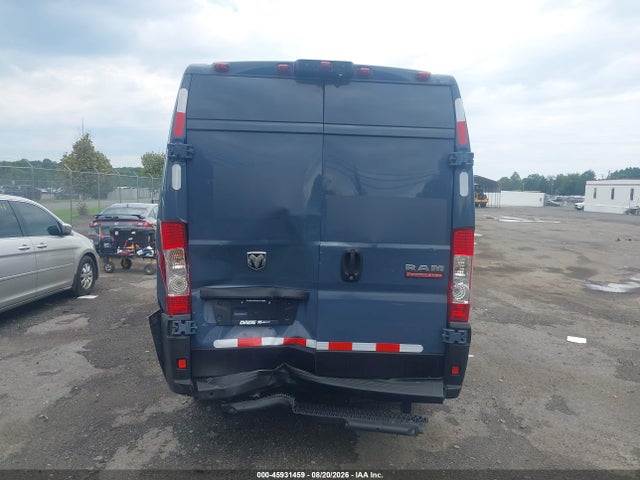 45931459 :رقم المزاد ، 3C6URVJG8KE551438 vin ، 2019 Ram Promaster 3500 Cargo Van High Roof 159 Wb Ext مزاد بيع