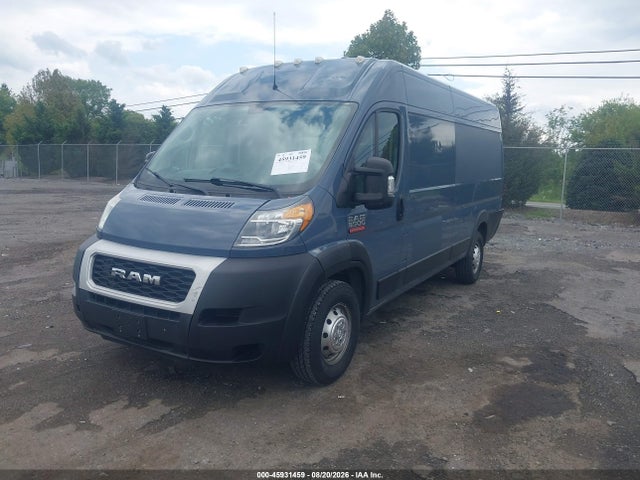 45931459 :رقم المزاد ، 3C6URVJG8KE551438 vin ، 2019 Ram Promaster 3500 Cargo Van High Roof 159 Wb Ext مزاد بيع