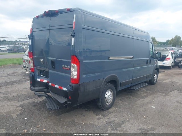 45931459 :رقم المزاد ، 3C6URVJG8KE551438 vin ، 2019 Ram Promaster 3500 Cargo Van High Roof 159 Wb Ext مزاد بيع