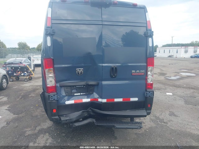 45931459 :رقم المزاد ، 3C6URVJG8KE551438 vin ، 2019 Ram Promaster 3500 Cargo Van High Roof 159 Wb Ext مزاد بيع