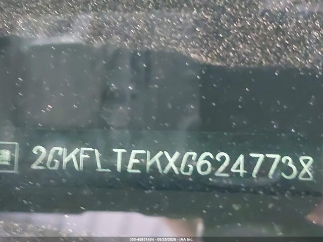 Aukcja sprzedaży 2016 Gmc Terrain Sle-2, vin: 2GKFLTEKXG6247738, numer aukcji: 45931494