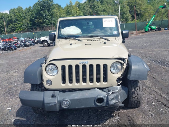 2017 Jeep Wrangler Sport მანქანა იყიდება აუქციონზე, vin: 1C4AJWAG7HL588649, აუქციონის ნომერი: 45931514