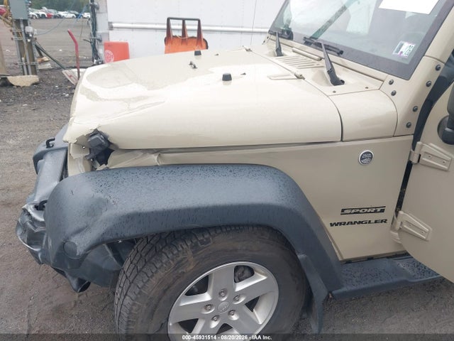 2017 Jeep Wrangler Sport მანქანა იყიდება აუქციონზე, vin: 1C4AJWAG7HL588649, აუქციონის ნომერი: 45931514