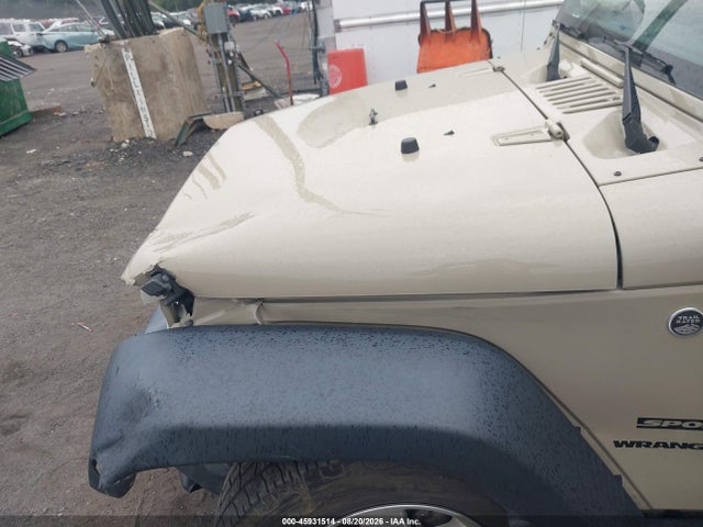 2017 Jeep Wrangler Sport მანქანა იყიდება აუქციონზე, vin: 1C4AJWAG7HL588649, აუქციონის ნომერი: 45931514