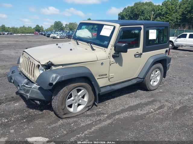 2017 Jeep Wrangler Sport მანქანა იყიდება აუქციონზე, vin: 1C4AJWAG7HL588649, აუქციონის ნომერი: 45931514