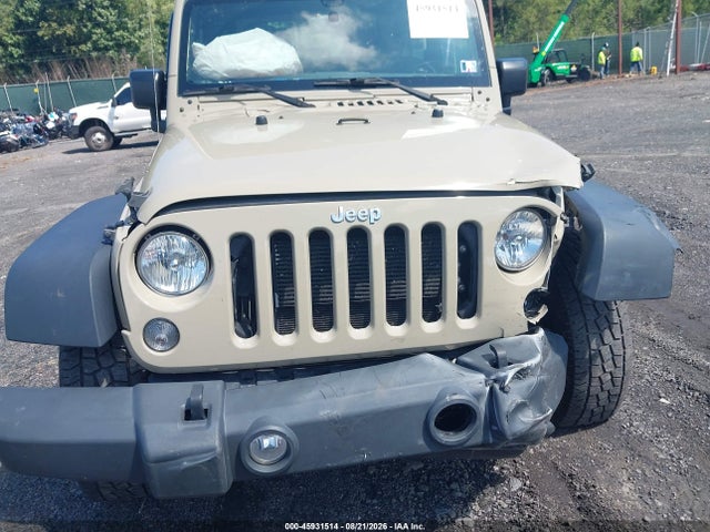 2017 Jeep Wrangler Sport მანქანა იყიდება აუქციონზე, vin: 1C4AJWAG7HL588649, აუქციონის ნომერი: 45931514