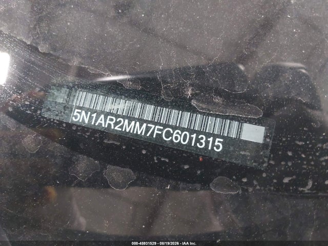 Nissan Pathfinder Sl 2015 5N1AR2MM7FC601315 Image 9