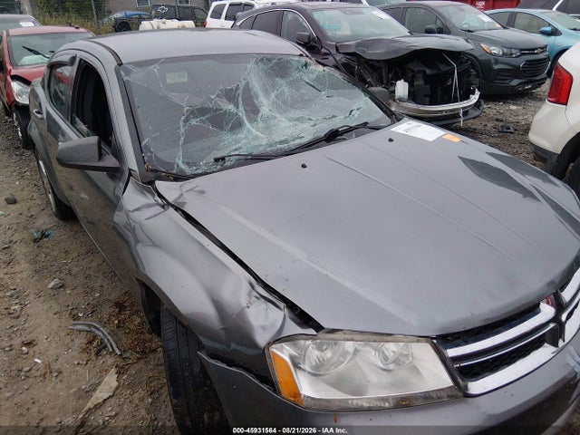 2013 Dodge Avenger Se მანქანა იყიდება აუქციონზე, vin: 1C3CDZAB7DN687884, აუქციონის ნომერი: 45931564