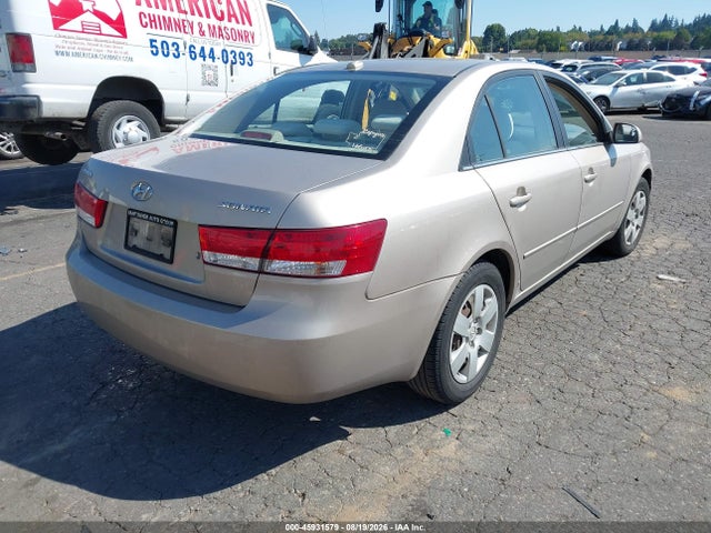 Продажа на аукционе авто 2008 Hyundai Sonata Gls, vin: 5NPET46C38H376289, номер лота: 45931579