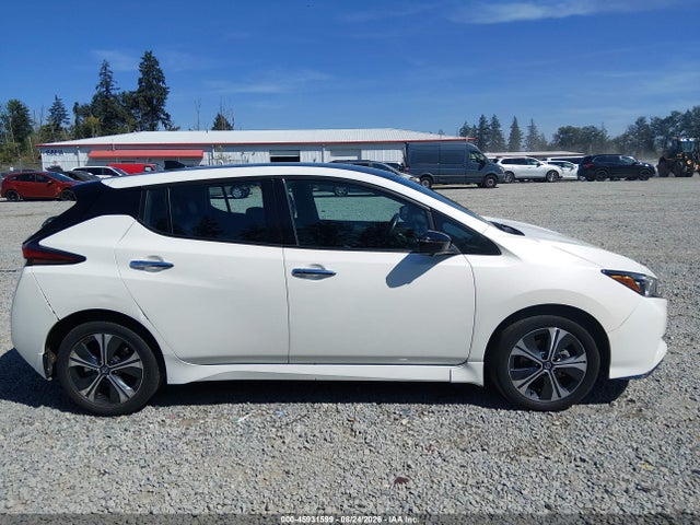 45931599 :رقم المزاد ، 1N4BZ1DV4NC553269 vin ، 2022 Nissan Leaf Sl Plus 62 Kwh مزاد بيع