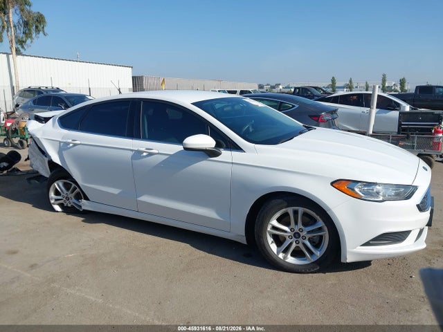 2018 Ford Fusion Se მანქანა იყიდება აუქციონზე, vin: 3FA6P0H75JR181028, აუქციონის ნომერი: 45931616